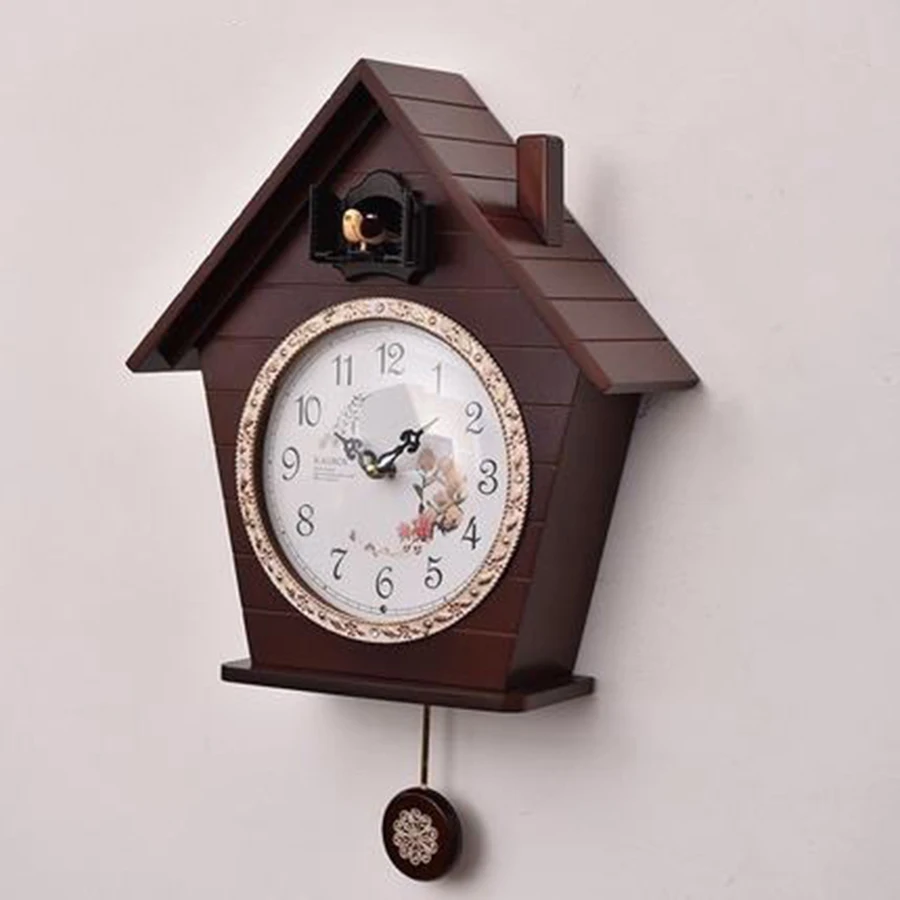 Настенные часы Cuckoo Reloj Cucu Time Wanduhr декоративные принадлежности милые деревянные