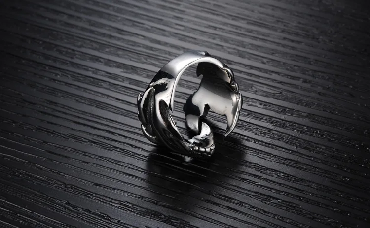Ювелирные изделия из титановой стали панк-рок стиль волчий коготь Крутое кольцо