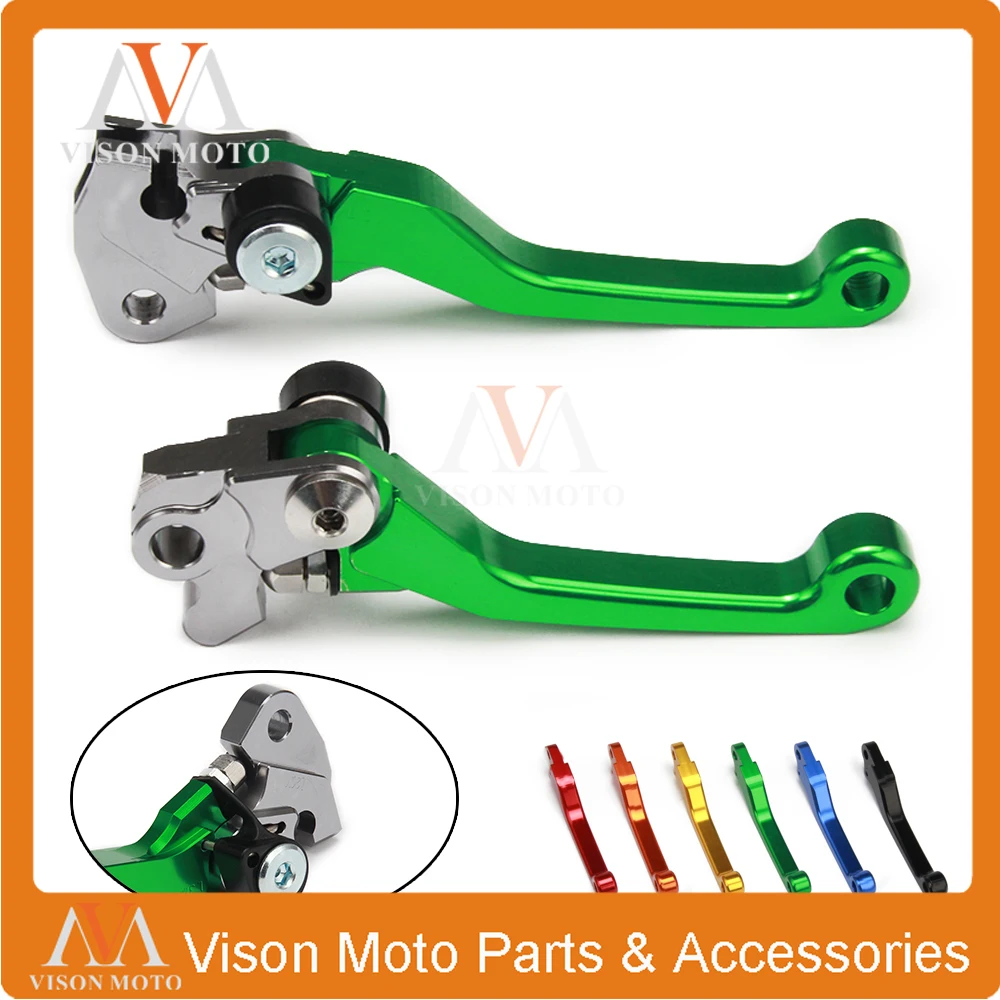 CNC поворотный тормоз сцепления рычаги для Kawasaki KX65 KX85 KX125 KX250 KX 65 85 125 250 KX250F KXF250