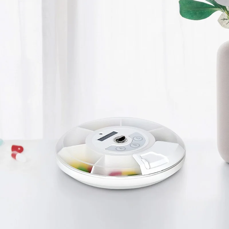 Xiaomi ZAYATA портативный умный мини-чехол для таблеток, Дорожный Чехол для таблеток, соединяющийся с телефоном, умный напоминание, синхронизация приема лекарств