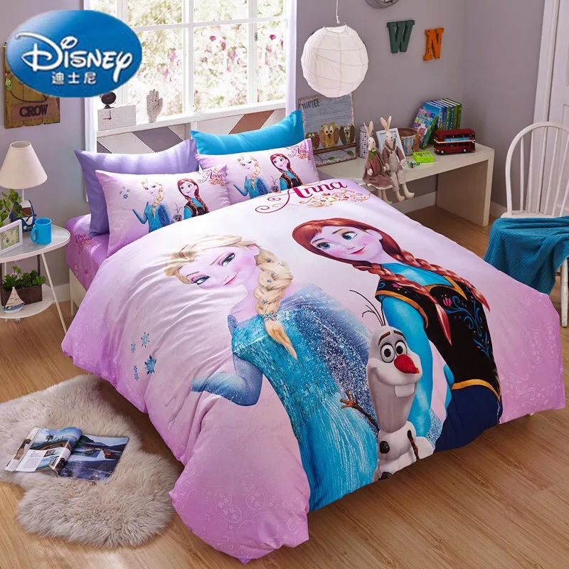 DISNEY Аутентичные Замороженные постельные принадлежности набор 100% хлопок