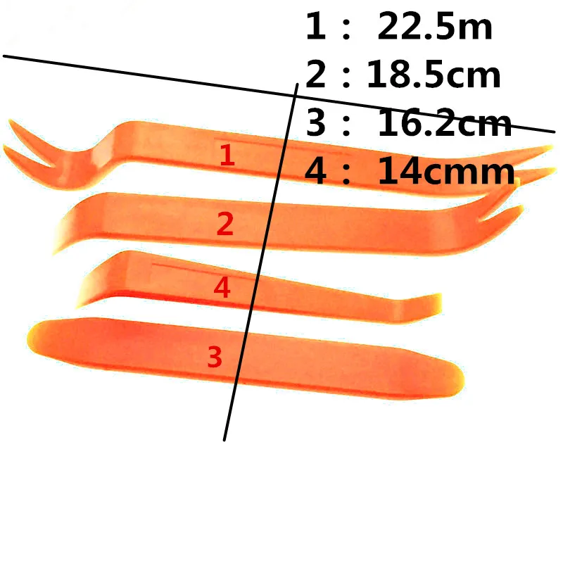 Автомобиль Стайлинг 4 шт. Прай установщик удаление отделки аудио автомобиля