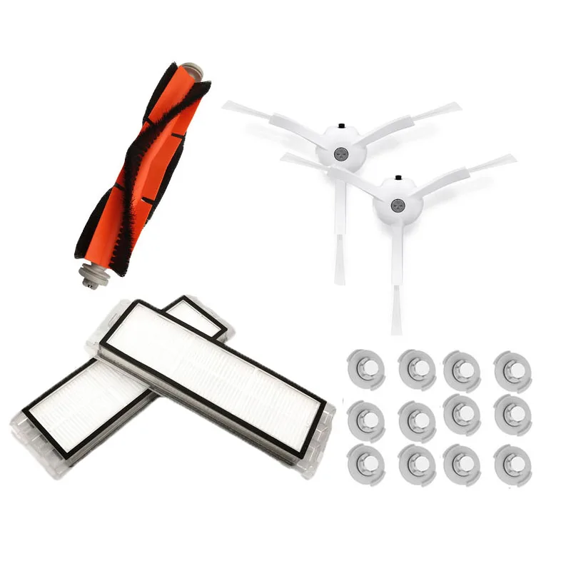 Сменная щетка для пылесоса Xiaomi Roborock S50 S51 фильтр НЕРА основная и боковая щетки