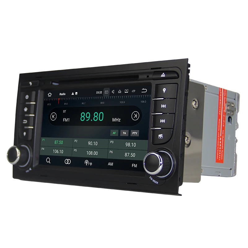 KSAOTU 7 &quotDAB + 4G Android 8 1 автомобильный DVD плеер SD GPS для Audi A4 (2002 2007)|Автомагнитолы| |