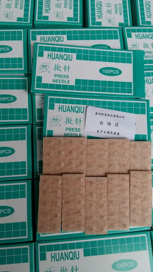 10 коробок стерильная игла для ушного пресса интрадермальная 100 шт. SZ|press needles|ear press
