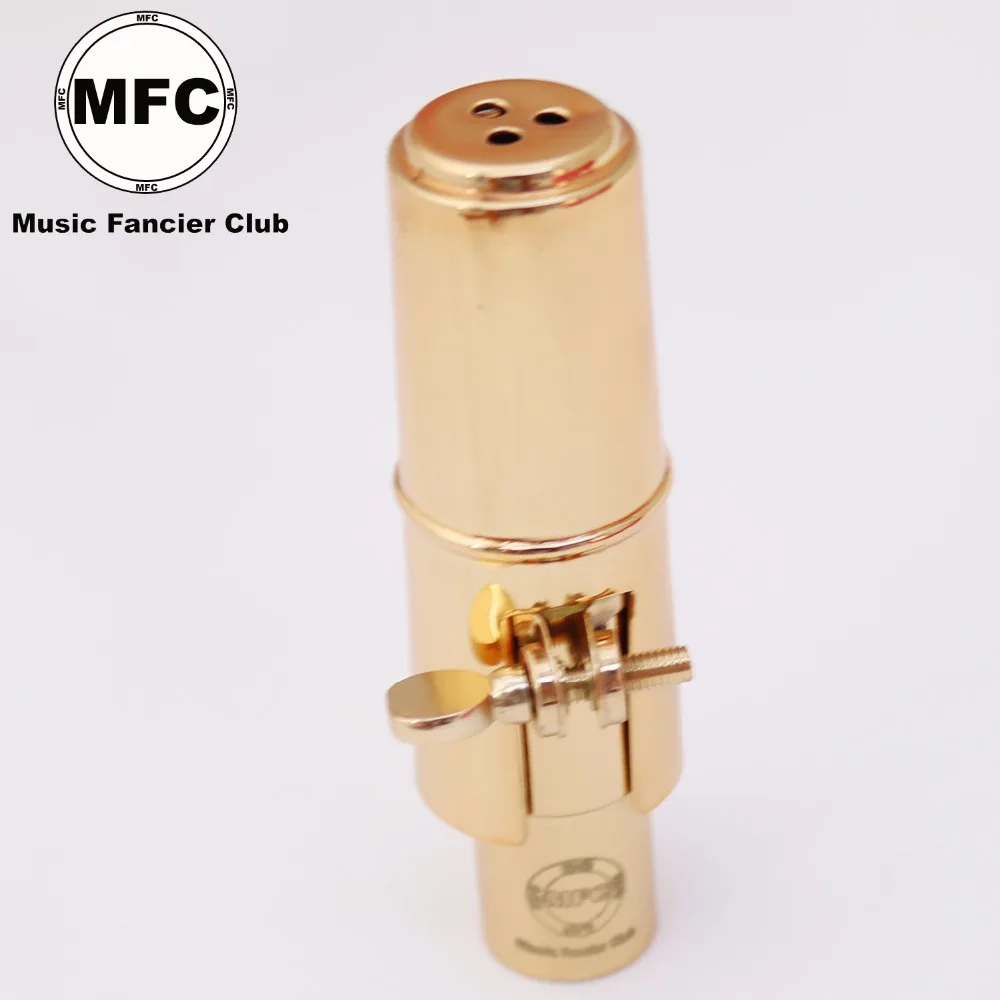 MFC тенор сопрано альт саксофон металлический мундштук электрофорез золотые части и аксессуары