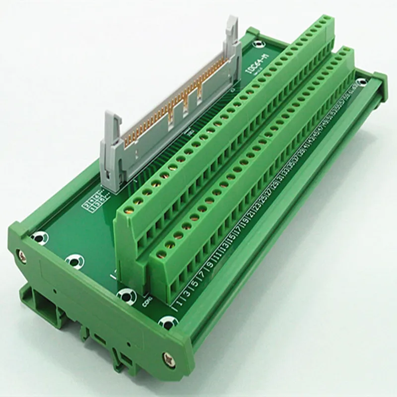 IDC-64 DIN Rail Mounted Interface Module. | Terminal Blocks