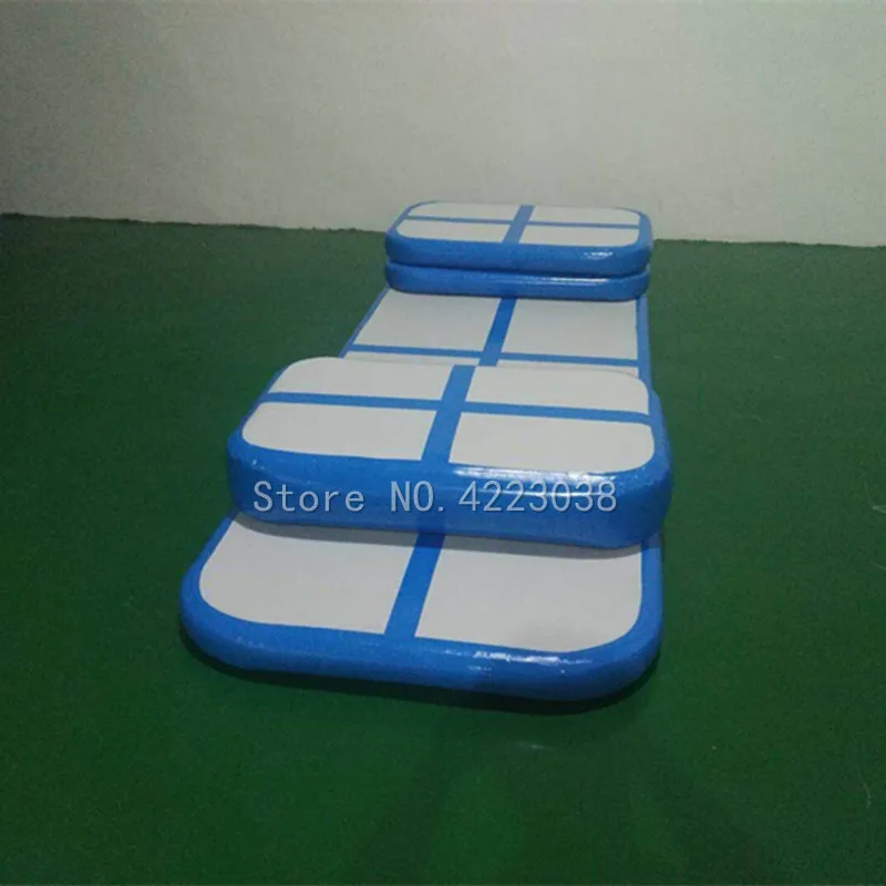 Скидка Бесплатная доставка набор (6 шт.) надувной коврик для прыжков, гимнастический воздушный тренажер, надувной спортивный трек для тренажерного ...