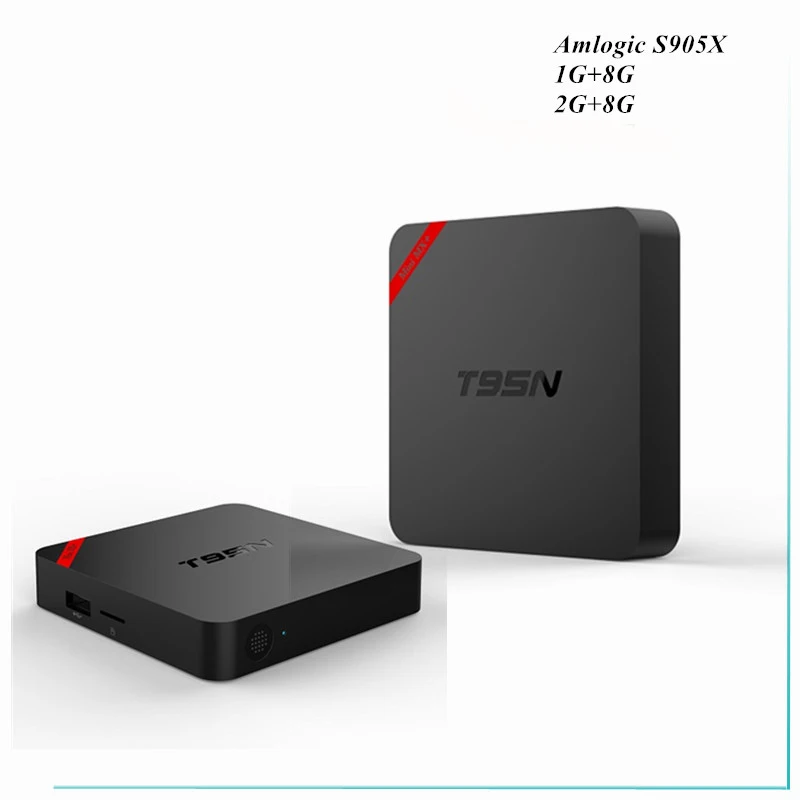 2018 горячая Распродажа Hotset T95N мини mx smart tv box 4 ядра S905X Android 6 0 KD 1 ГБ 8 64bit 2 г Wi Fi Media