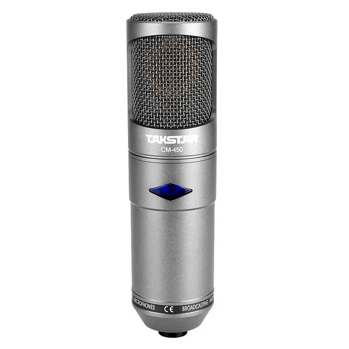 Takstar CM-450-L конденсаторный микрофон с вакуумной трубкой стиль записи микрофон девять характеристик направленности вещания