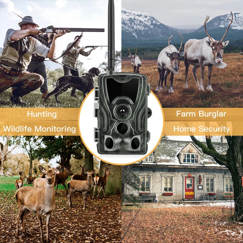 Suntekcam охотничья камера 4G 16 Мп 64 ГБ Trail IP65 фотоловушка 0 3 с MMS/SMS/SMTP/FTP дикая