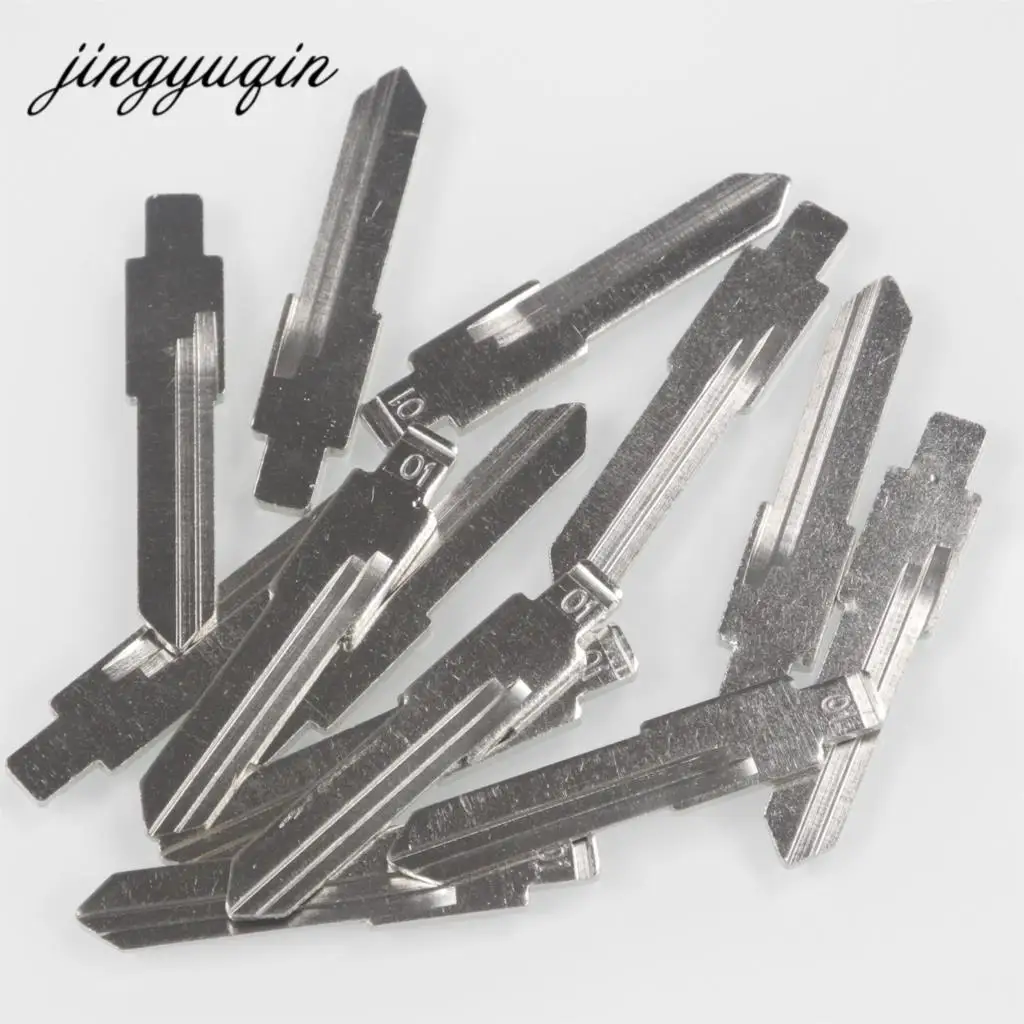 Jingyuqin 2 шт. 01 # ключ пустая Автомобильная Складная флип полотно дистанционного