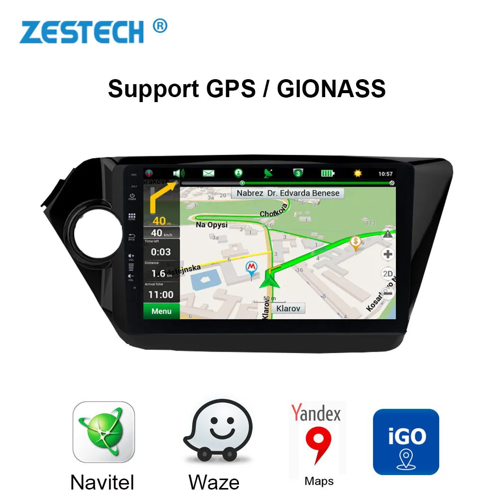 2019 Android 9 0 2 din автомагнитола gps dvd плеер для KIA k2 RIO 2010 2011 2012 2013