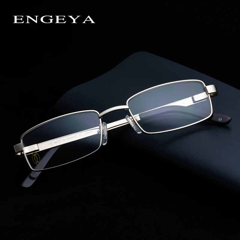 Металлические оправы для очков в ретро стиле мужчин винтажные прозрачные очки