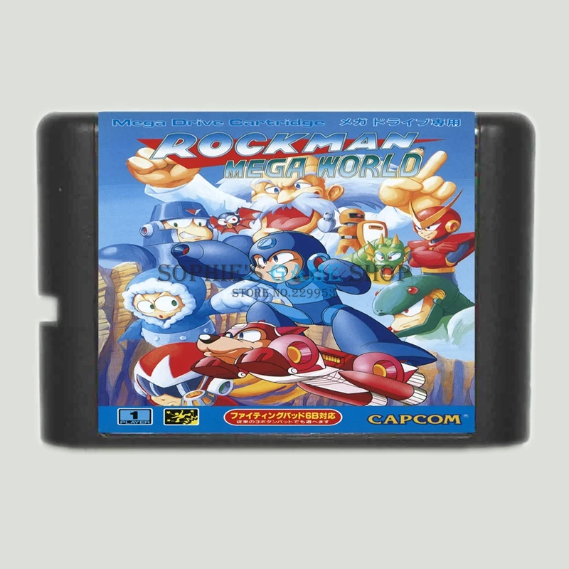 Рокман Мега мир игровой картридж новые 16 бит карточная игра для Sega игры Mega Drive /