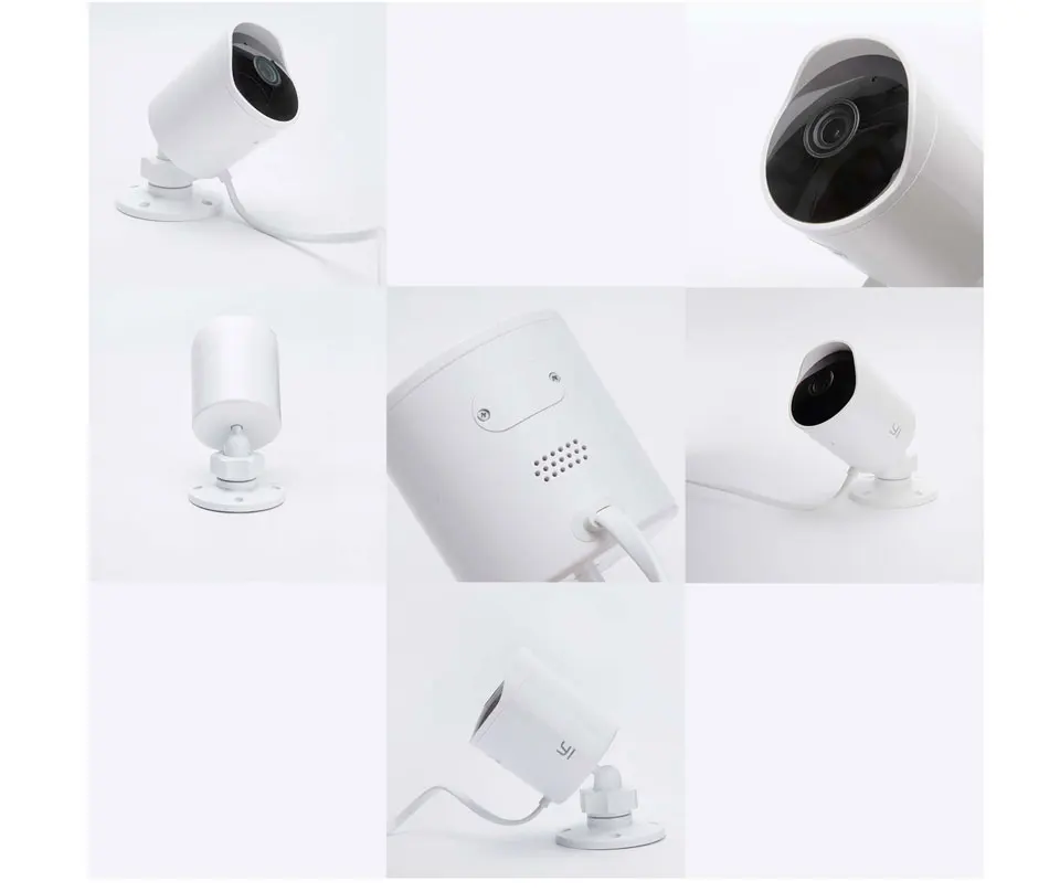 YI наружная камера WIFI 2,4G Беспроводной безопасности IP Cam Разрешение Водонепроницаемый обнаружения движения видеонаблюдения Системы облако