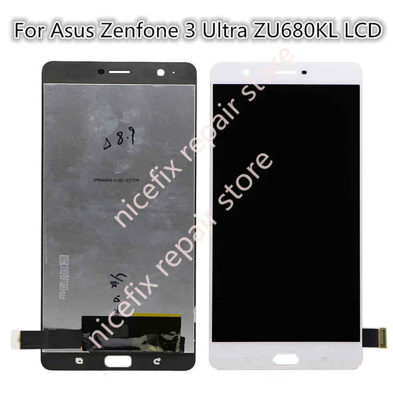 Для Asus Zenfone 3 Ultra ZU680KL дисплей сенсорный экран дигитайзер в сборе Замена для 6 8 &quotASUS