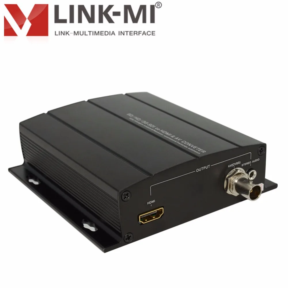 LINK MI SD/HD/3G SDI spliiter сигнал HDMI AV CVBS преобразователь с 1 канальным сигнальным выходом