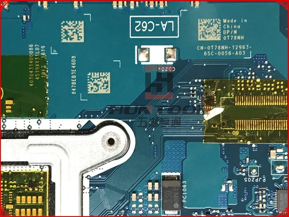 Высококачественная материнская плата T78NH для ноутбука Dell Latitude E5270 ADM60 LA-C621P SR2F1
