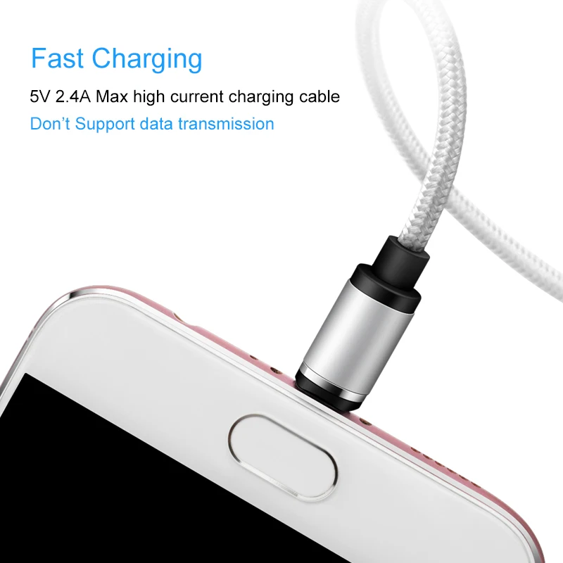 DORWEE Магнитный кабель для 8 pin Micro usb type C 3 в 1 мобильный телефон зарядный type-c магнит