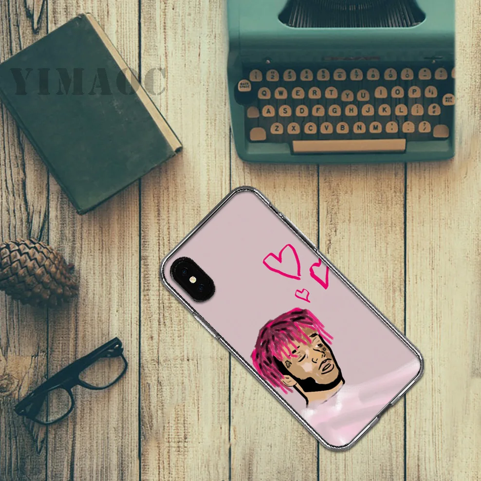 YIMAOC Lil Uzi Vert luv Soft Silicone Case for Apple Iphone 11 Pro Xr Xs Max X 10 8 Plus 7 6S 6 SE 5S 5 7Plus 8Plus |