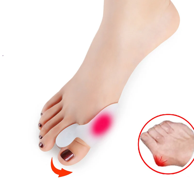 2 шт./компл. Bunion рельефный силиконовый гель с большим носком защита для Bunions Treatment