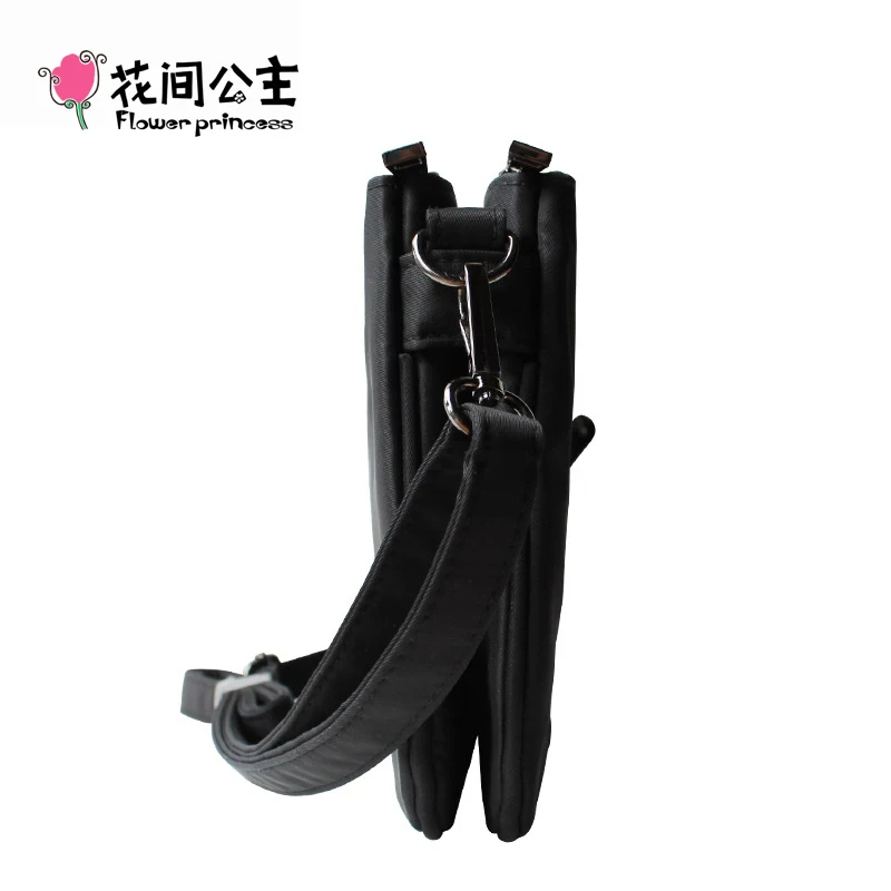 Нейлоновая сумка мессенджер с цветочной вышивкой для девочек принцесс модная