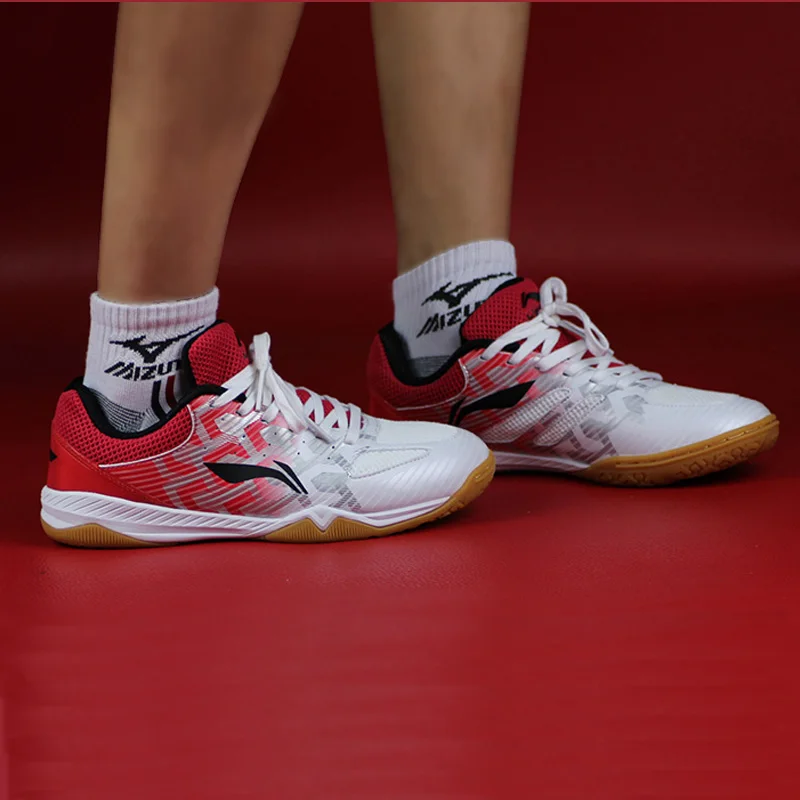 Li-Ning 2018 Для мужчин Эволюция Обувь для настольного тенниса сборная Ma