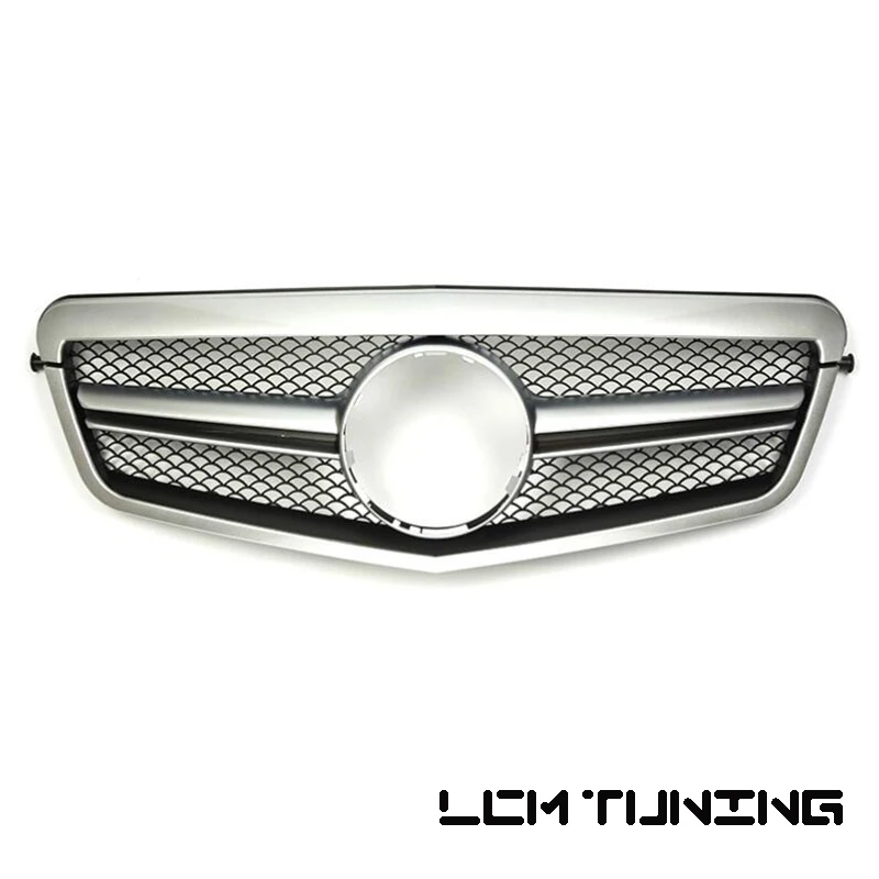 Передний бампер из АБС пластика гоночная решетка для Mercedes For Benz E class W212 E200 E300L 09 10 11