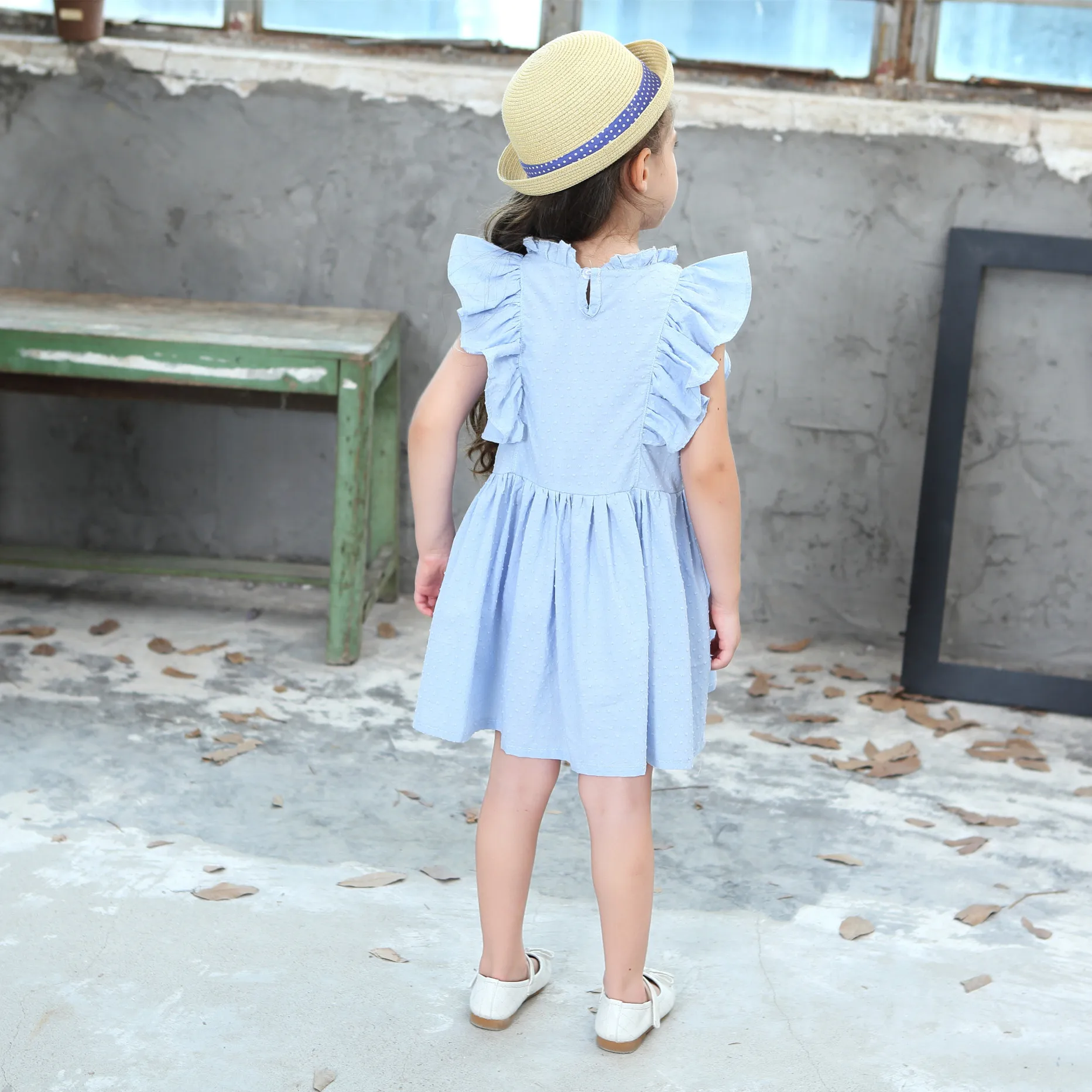 2019 Princess Costume Jacquard Ruffles Baby Girl Christmas Dress Thanksgiving Little Girls Clothing Pink Kids | Детская одежда и