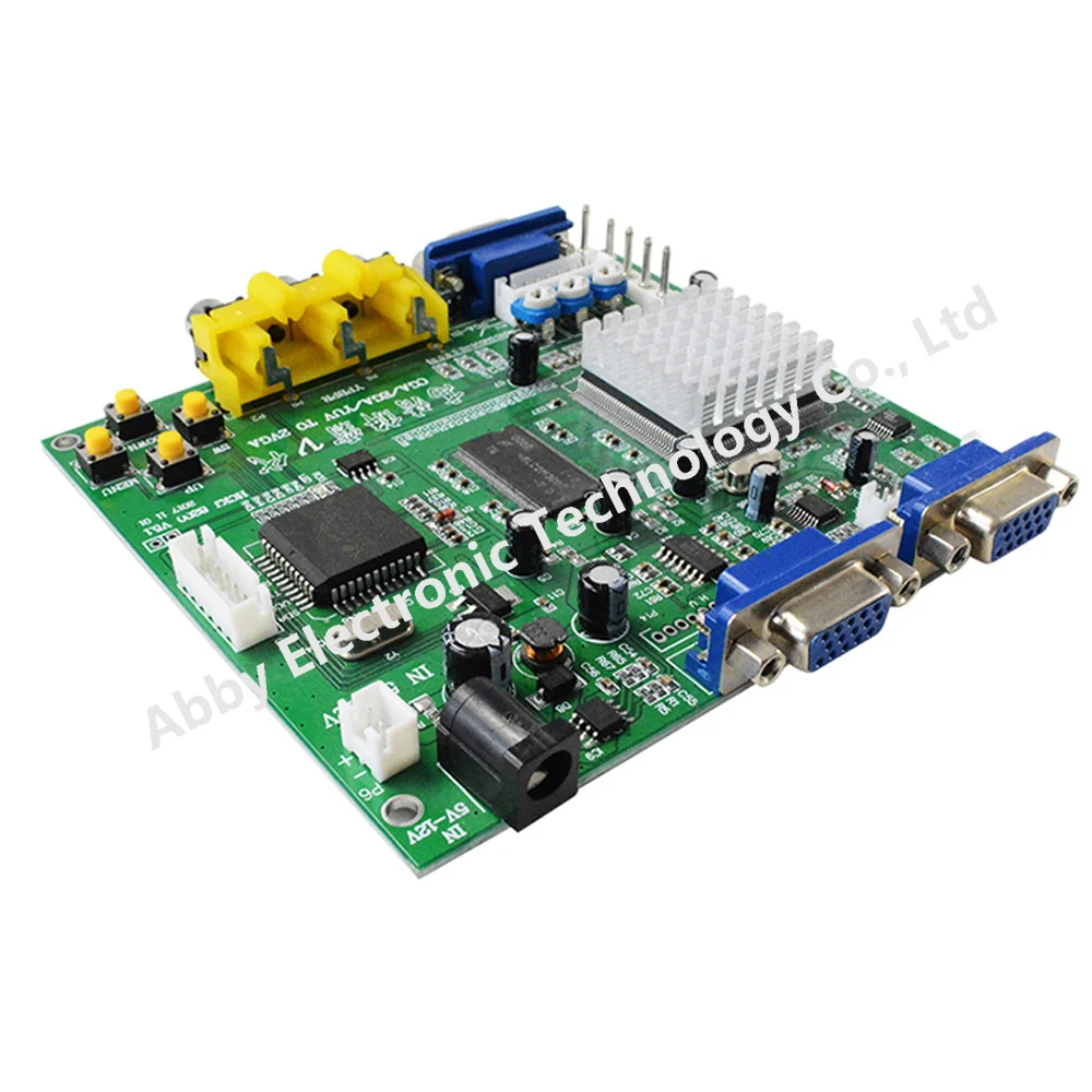 Плата видеопреобразователя RGB CGA EGA YUV в VGA HD|Игры с монетами| |