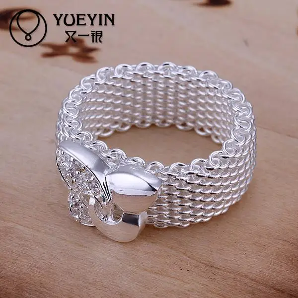 Free shipping Whosales Fahion Ring Jewelry R071 925 Silver plated new design finger ring | Украшения и аксессуары