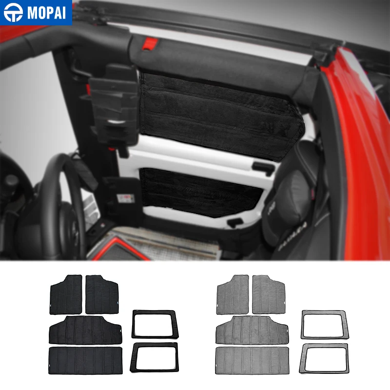 MOPAI Автомобильный интерьер заднее окно и крыша сетка Hardtop теплоизоляция