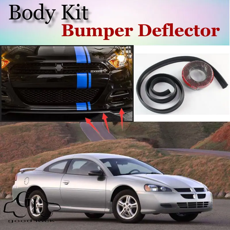 Бампер для губ Dodge Stratus передний спойлер юбка автомобиля друзей тюнинг комплект