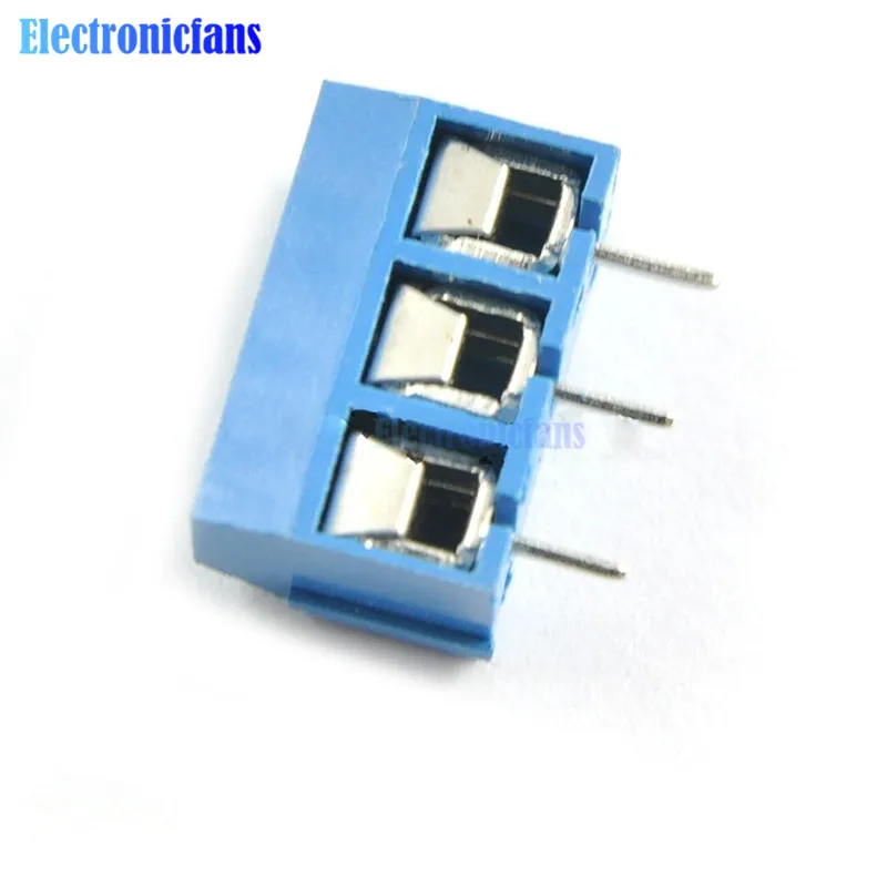 10PCS KF301-3P 5.08mm 3 Pin Cont Terminal Screw Contor | Электронные компоненты и принадлежности