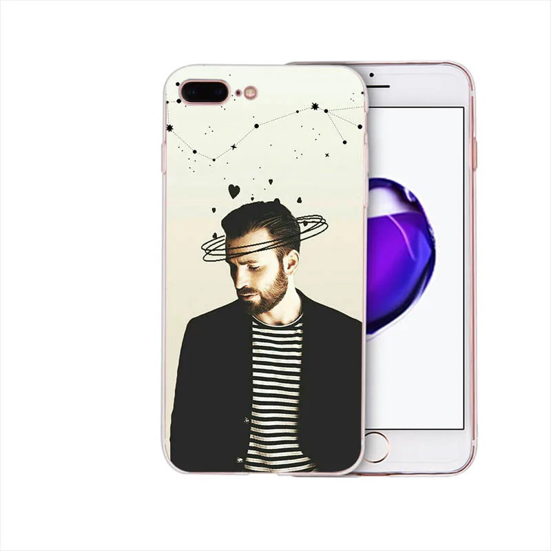 Криса Эванса Марвел Капитан Америка мягкий чехол для iPhone X чехол для телефона XS max XR 6plus 6s 6 Coque 5 5S SE 7 8 8plus 7plus Funda