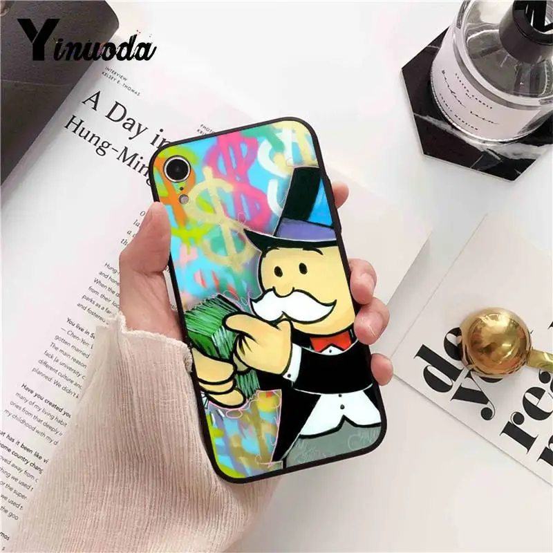 Чехол для телефона Yinuoda с рисунком доллара из мультфильма iPhone 8 7 6 6S 6Plus X XS MAX 5 5S SE XR
