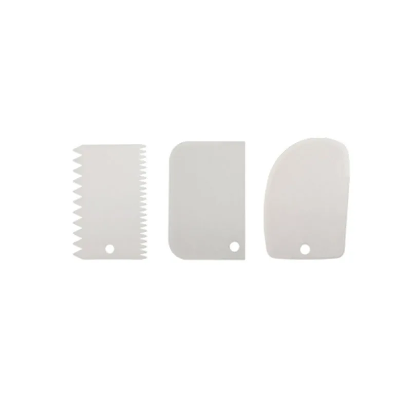 3pcs spatula 6 шт./компл. торт проигрыватель вращающийся Пластик миксер для теста Ножи украшения подставка для пирожных торт поворотный стол для выпечки форма для выпечки тортов DIY инструмент - Цвет: 3pcs spatula