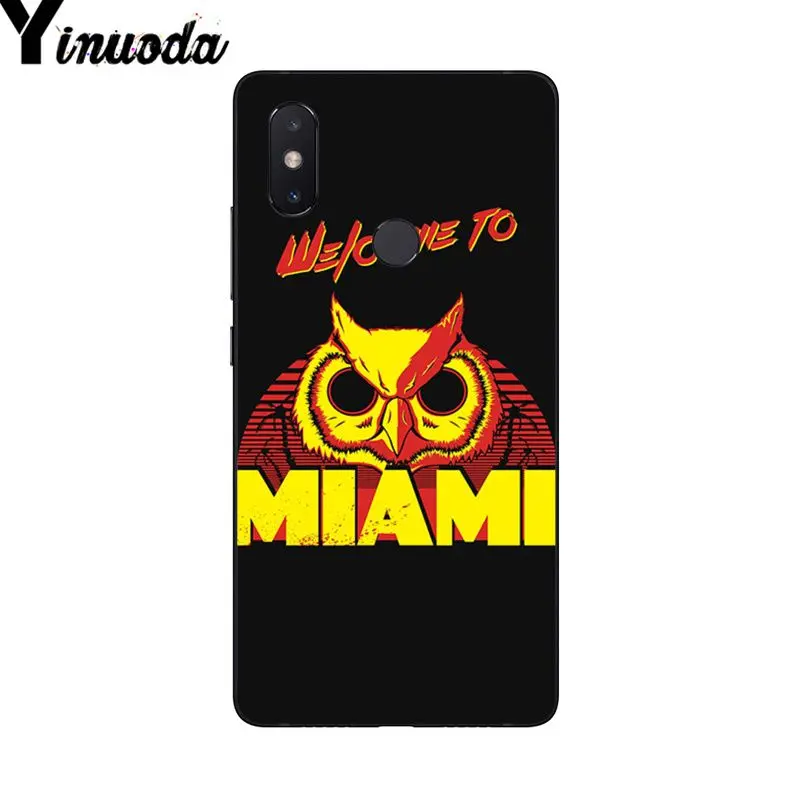 Телефонный чехол Yinuoda Hotline Miami 2 с неверным номером на Steam Owl для Xiaomi Mi 6 Mix2 Mix2S Note3 8 8SE