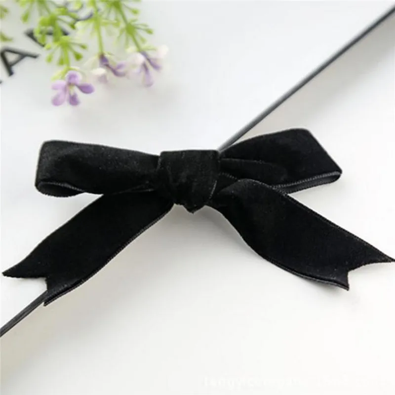 Бархатная заколка для волос PINKSEE винно красный черный темно зеленый розовый