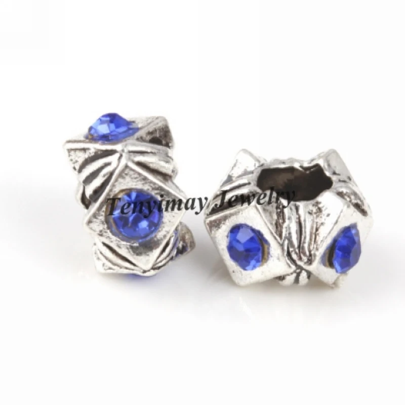 Новое поступление ретро Европейский Шарм Бусины DIY Стразы большое отверстие