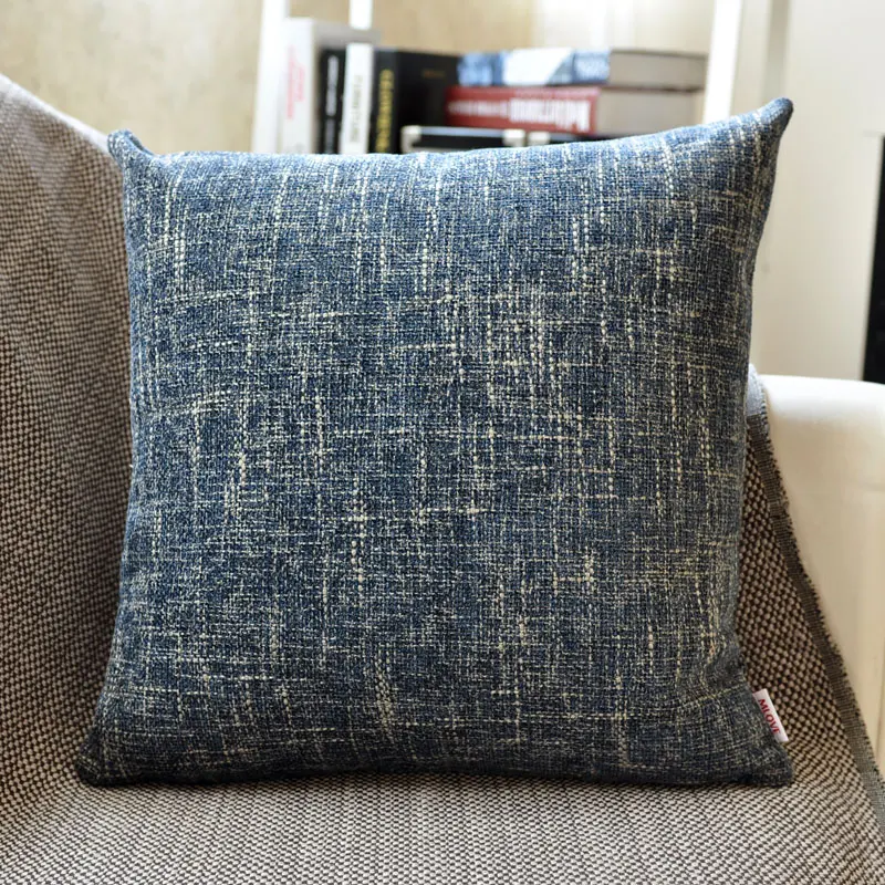 Hot Sale New Modern Brief Thicken Cotton Linen Throw Pillow Cases Cafe Sofa Cushion Cover Home Decor Car No Filling | Дом и сад