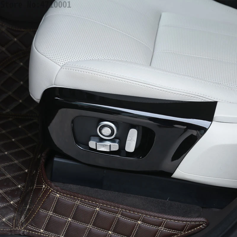 ABS Хромированная накладка на заднее сиденье автомобиля для Land Rover Discovery 5-18 для Range Rover Velar RR Sport