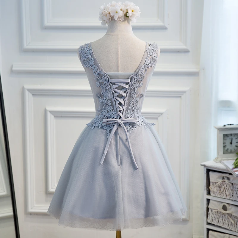 Homecoming Платья Sweet Коктейльные 2017 Новая Мода Невесты Замуж plum цветок Кружева