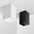 Светодиодный Светильник направленного света BL102, потолочные лампы с поверхностным креплением, Точечный светильник белогочерного цвета для гостиной, спальни, прихожей, 3 Вт, 5 Вт, 7 Вт, 12 Вт