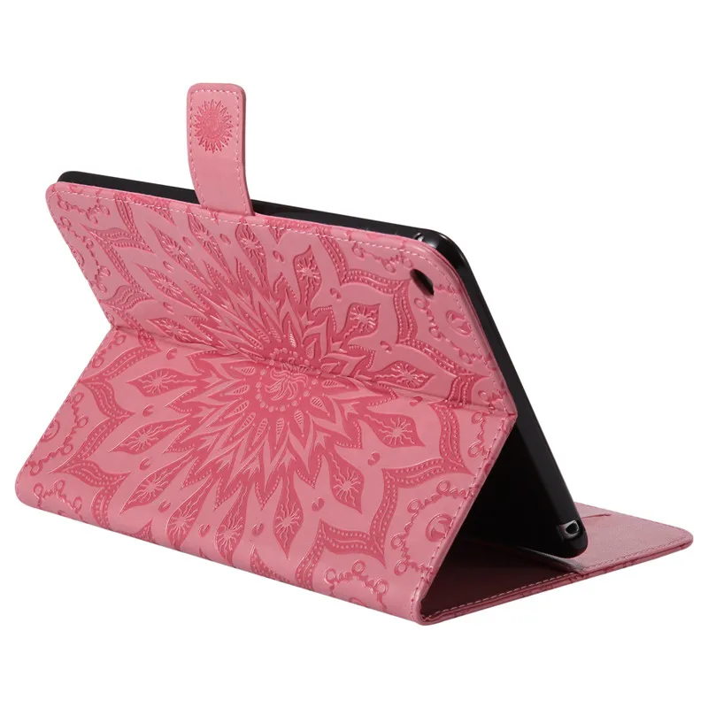 Wekays Модный чехол для Apple IPad Mini 4 кожаный планшета с солнечным цветком Mini4
