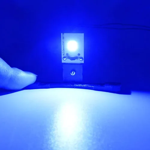 Автомобильный Стайлинг RGB приложение Devil Eyes демон сглаза DRL Светодиодный модуль для фар объектив проектора модифицированный красный синий желтый белый зеленый - Цвет: Синий