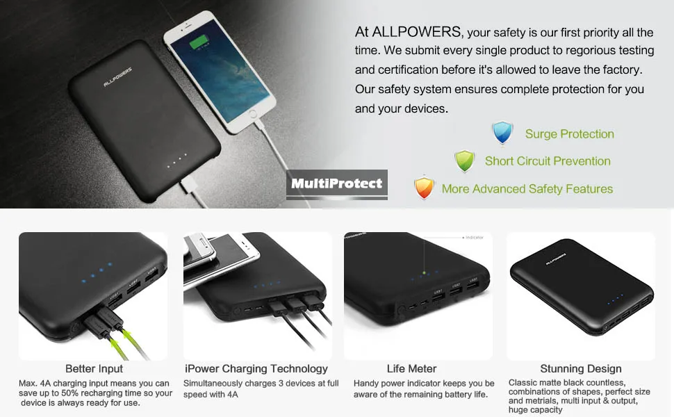 Все мощности S power Bank 30000 мАч портативный внешний аккумулятор для телефона с 3 выходами 2 входа Быстрая зарядка для мобильного телефона iphone