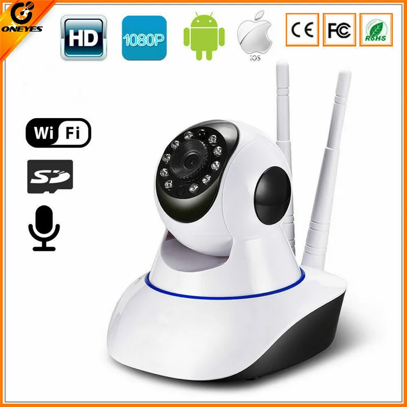 HD IP камера беспроводная домашняя безопасности wifi двухсторонняя аудио CCTV Детский