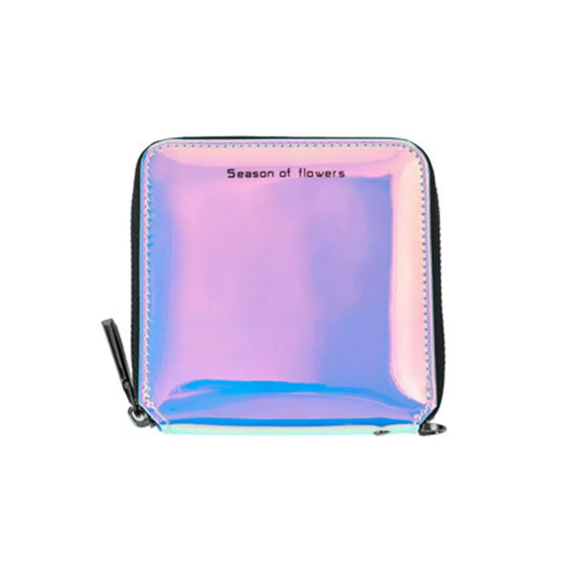 magic bluc small Кошелек женский Для женщин кошельки высокое hcapacity клатч Для женщин длинные деньги кошелек на молнии голограмма Женский кошелек-Органайзер держатель для карт телефон портмоне - Цвет: magic bluc small
